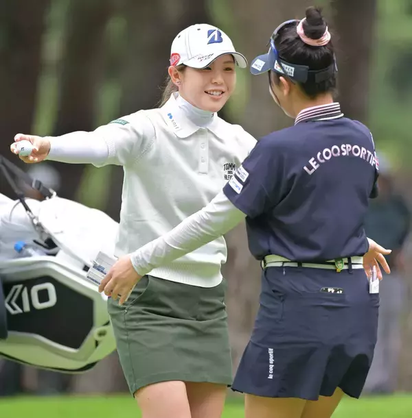 【女子ゴルフ】吉田優利は１アンダー発進　「かき氷は芸術」帰国後１週間で３回