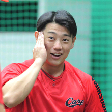 【広島】１５日に頭部死球受けた勝田成は「８番・遊撃」　試合前練習はフルメニュー消化　大盛穂が３戦ぶりスタメン