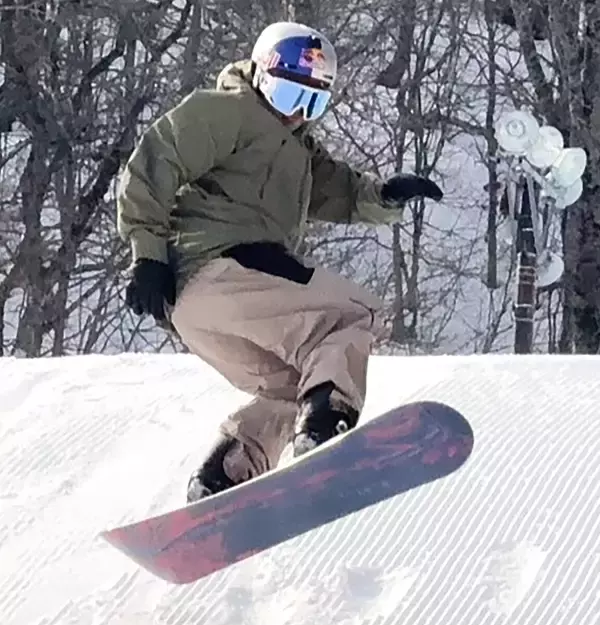 【スノーボード】“スピンマスター”荻原大翔が練習公開　初出場の五輪へ「金メダルを獲得できるように」