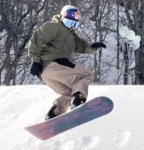 【スノーボード】“スピンマスター”荻原大翔が練習公開　初出場の五輪へ「金メダルを獲得できるように」