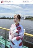 「「夏の最高な思い出」高橋みなみ　浴衣姿にファン歓喜「超かわいい」「浴衣美人」「似合ってる～」」の画像1