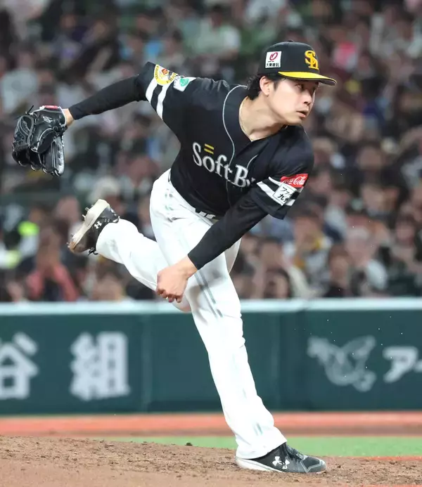 【ソフトバンク】松本晴、今季初の１０奪三振で自己最多の７勝目　小久保裕紀監督も絶賛「あれだけの球を持っていれば」