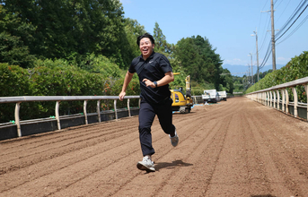 本紙記者が栗東トレセンの坂路とＣＷコースに潜入！　ラスト１ハロン３８秒で登坂　実際に走って感じた両コースの特徴とは
