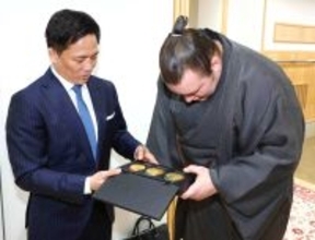 【大相撲】初綱取りの安青錦と柔道・野村忠宏氏対談㊥　レジェンドから金言　野村氏は「誰もできない五輪３連覇に挑むことにやりがい」　安青錦「プレッシャーをなくしたかったら負ければいいだけ」