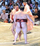 「綱取りの霧島が１敗で首位を守る　熱海富士に勝利」の画像1