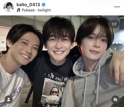 「＃エゴ飯」櫻井海音、豪華すぎる“エゴイスト”たちと食事会「かっこいい、無理」「このメンバー最高」「震えて注文取れない」