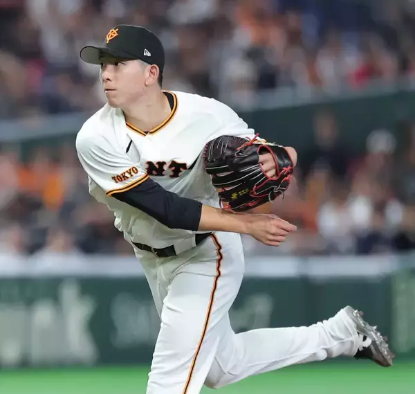 【巨人】戸郷翔征が５回までパーフェクト！　フォーム戻して復活　自らタイムリーも