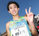 「【青梅マラソン】男子３０キロはＮＤソフトの荒生実慧が史上２人目の２連覇達成　約２０キロで飛び出し圧巻Ｖ」の画像1