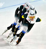 「【五輪】スピードスケート男子団体追い抜き、日本は準決勝進出ならず」の画像1