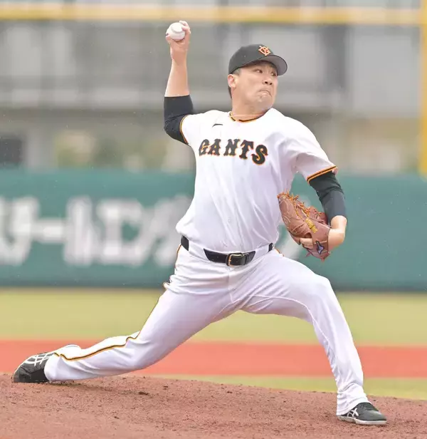 【巨人】調整登板の田中将が３回２失点　ファーム・リーグ西武戦　先発予定４月１日中日戦に向け