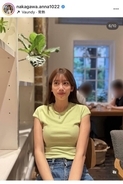 中川安奈アナ、ミニＴから引き締まったお腹チラリ！古着巡りを満喫する姿に「相変わらずお洒落」「何でもお似合い」