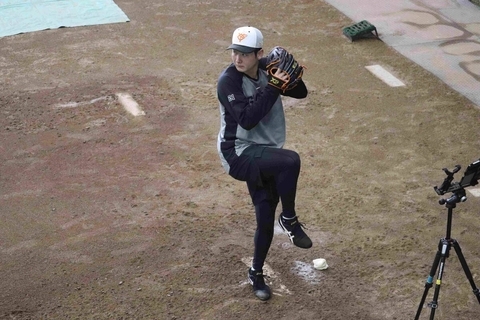 【巨人】リフレッシュ抹消中の竹丸和幸がＧ球場でブルペン入り　１軍復帰の際は「自分らしい、自分のやりたいピッチングを」