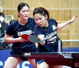【卓球全日本】平野美宇、木原美悠組が４強入り　“名古屋めし”で活力　ペアの強みは「仲の良さ」