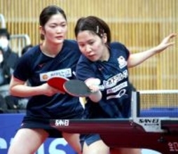 【卓球全日本】平野美宇、木原美悠組が４強入り　“名古屋めし”で活力　ペアの強みは「仲の良さ」