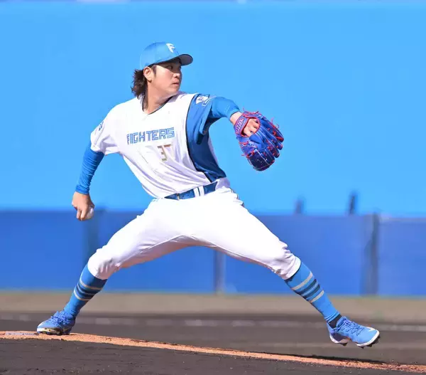 【日本ハム】台湾エース・古林睿煬、最速１５３キロで万波＆水谷斬り　３・６打倒侍へ…ライブＢＰ登板