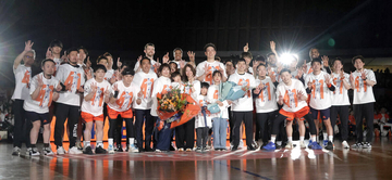 【Ｂリーグ】今季限りで引退のＢ２ベルテックス静岡ＰＦ加納誠也　ホーム最終戦で３４２６人ブースターに別れ　３Ｐ３本成功「きょうは決めたい気持ちだった」