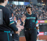 「【日本ハム】万波中正バックスクリーン弾　平良海馬の内角１５３キロ粉砕に「技術的にレベルの高いフォームだったかなと思います」」の画像1