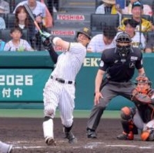 【阪神評論】掛布雅之氏が佐藤輝明を絶賛「バースに近い無双状態」「３割８分９厘のとてつもないプロ野球記録に挑戦できる打者に成長」