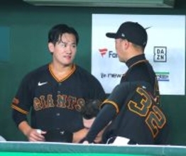 【巨人】阿部監督「彼が成長するにあたって大事なイニング」井上温大のピンチ脱出を評価…一問一答