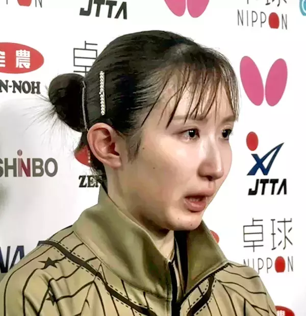 【卓球】早田ひな「追い込まれた」「空っぽだった」思い出すと涙も、世界卓球の悔し涙から再出発…アジア選手権選考会