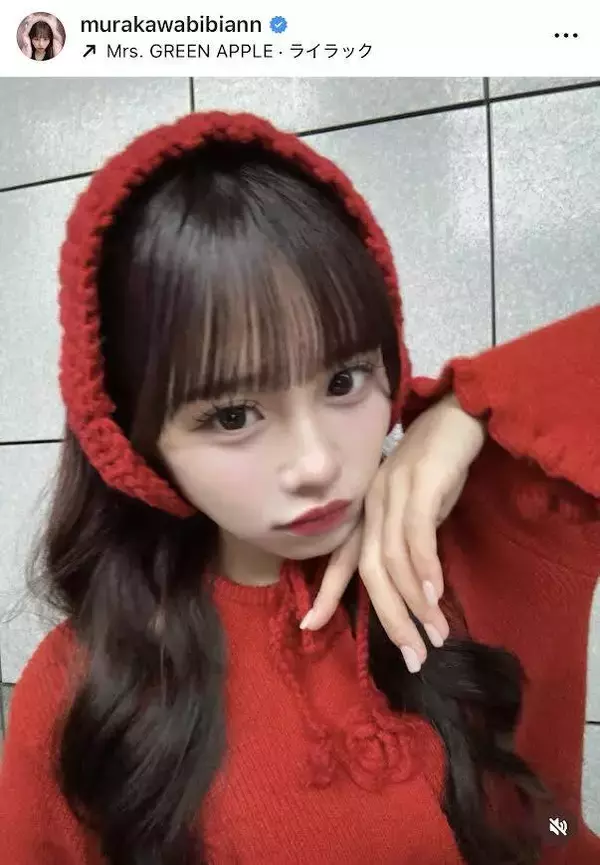 「ＣＡＮＤＹ　ＴＵＮＥ」村川緋杏、童話チックな雰囲気に「お人形さんみたい！」「いやほんとうにかわいい」