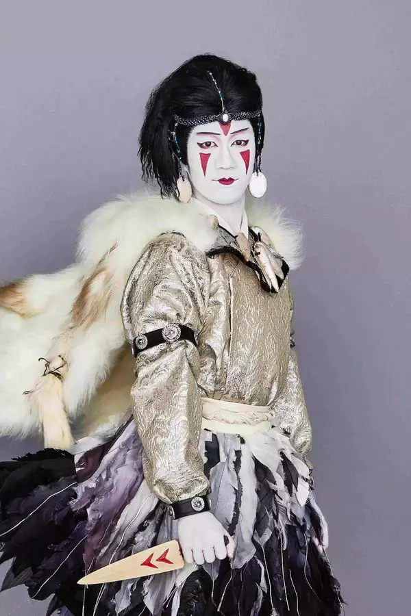 中村壱太郎　スーパー歌舞伎「もののけ姫」サン役の扮装写真を初公開　１５日に「週刊もののけ歌舞伎チャンネル」開設