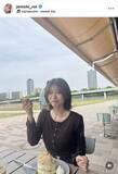 「「時々無性に食べたくなるの」上西怜、ふわふわな白いパンケーキを堪能！「めっちゃ美味しそう」「デート気分萌え」」の画像1