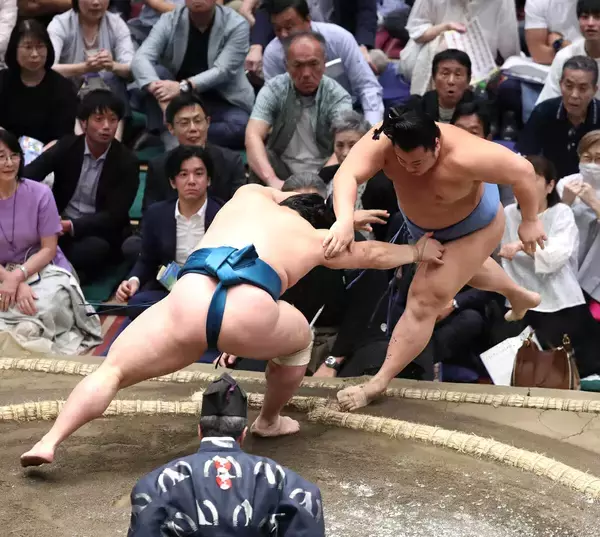 翔猿が２敗に後退　琴栄峰に敗れ、勝ち越しは持ち越し