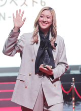 【バレー】ＮＥＣ川崎・佐藤淑乃が２季連続ベスト６受賞「感謝と向上心を忘れず前向きに」来季はイタリア１部ミラノ移籍…ＳＶリーグ表彰
