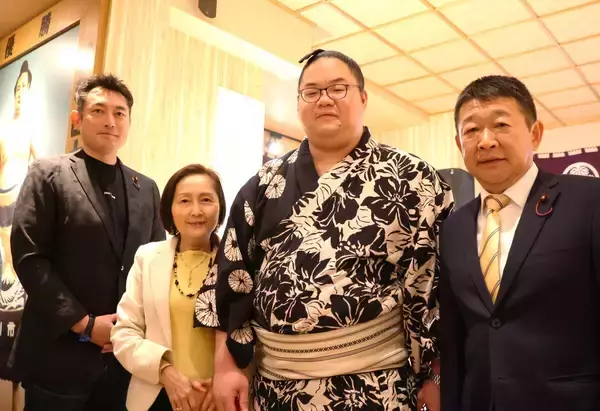 「日台友好の架け橋に」大相撲・東白龍『台湾後援会』発足！出身地・東京・墨田区で開催、川松真一朗議員や滝沢正宣区議らも出席して熱烈エール