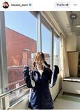 「「リアルＪＫやん」森日菜美がツインテールで体操服＆制服ショット！「かわいいの天才」「仕事めっちゃ頑張れそう」」の画像1