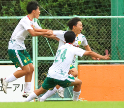 【高校サッカー】静岡学園のラッキーボーイＭＦ泉新が勝ち越しゴール「いいアピールができた」プリンスリーグ前半戦８勝１分けで次は全国総体