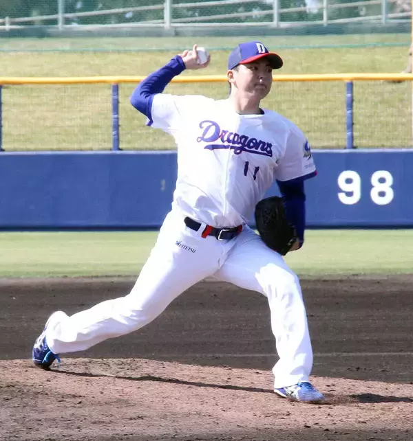 【中日】中西聖輝は打者５人に２四球　桜井頼之介は２奪三振　ルーキーがシート打撃登板