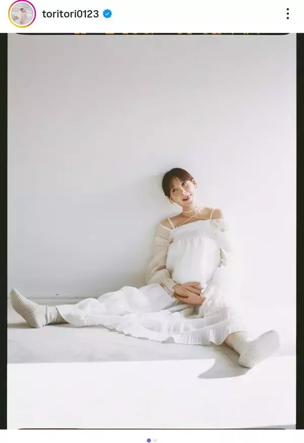 トリンドル玲奈　第１子を出産「優しく頼もしい夫と共に育児に奮闘」夫の山本直寛も「頑張ってくれた妻に心から感謝」