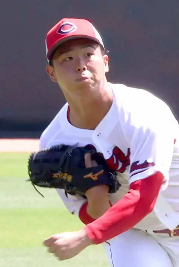 【広島】玉村昇悟、６回１失点で今季初勝利の権利　４回２死無走者から３連打で先制点献上も…６回に打線が逆転に成功　今季初の２カード連続勝ち越しがかかった一戦