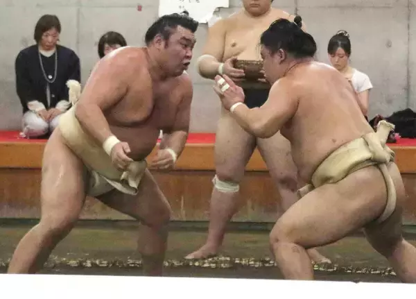 綱取りの大関・霧島が時津風一門連合稽古で１９勝２敗　横綱・大の里不在の“肩すかし”も「稽古するしかない」