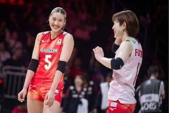【バレー】日本女子が白星発進　佐藤淑乃「緊張したが、いい雰囲気で気持ち良くできた」バックアタックさく裂　難敵・フランスに３―１逆転勝ち…ネーションズＬ