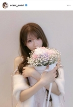 「９年ぶりに…」大谷映美里、ＳＮＳのプロフィル写真を更新「はかない！かわいい！美しい！」「お花の妖精さん」