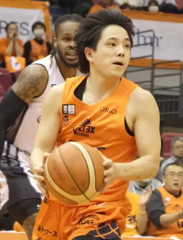 Ｂ２静岡のＰＧ山本愛哉が戦線離脱　肩鎖関節損傷で全治４週間