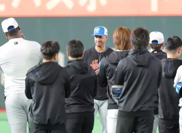【日本ハム】ＷＢＣ出場マルティネスが１軍合流「みんなに会いたかった」古林睿煬、孫易磊も