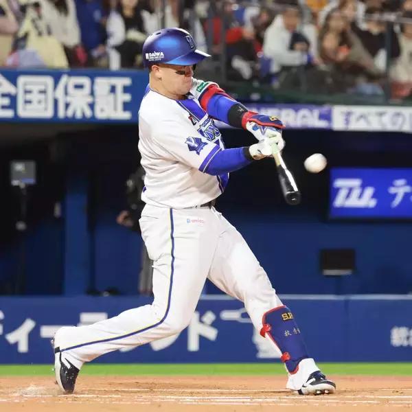 【ＤｅＮＡ】牧秀悟が開幕初回先頭打者初球アーチ　ＷＢＣで不振の侍戦士がいきなり豪快弾