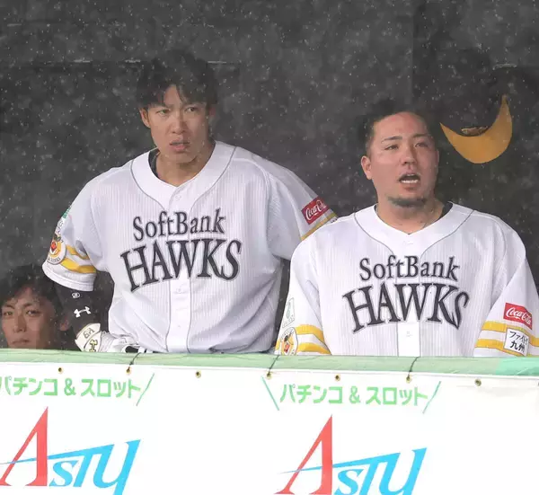 【ソフトバンク】３０分遅れで開始→２回に中断で降雨ノーゲーム　今季初登板の前田悠は２回力投も