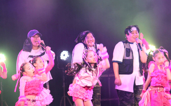 森三中・大島とガンバレルーヤからなる音楽ユニットＭｙＭ　デビュー２周年ライブ　全力パフォーマンス後の息切れに「こっちだって頑張ってんだよ」
