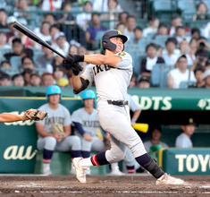 【甲子園】仙台育英・田山纏の大会１号“確信弾”にネット沸騰「即プロに行くべき逸材」「サトテルの後継者見つけた」