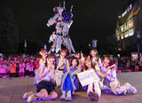 「９年間ありがとう！　ＬＩＮＫＬ　ＰＬＡＮＥＴがファンとお台場「実物大ユニコーンガンダム立像」にお別れ」の画像1