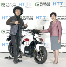 箱根駅伝で初の国産ＥＶ白バイ　東京都内区間で先導車として４台使用　小池百合子知事「早く見たい」