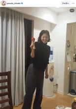 ２児のママ・安田美沙子、「いつかの、ご近所会」を公開　「大好きなカフェのお兄さんに…」念願叶う