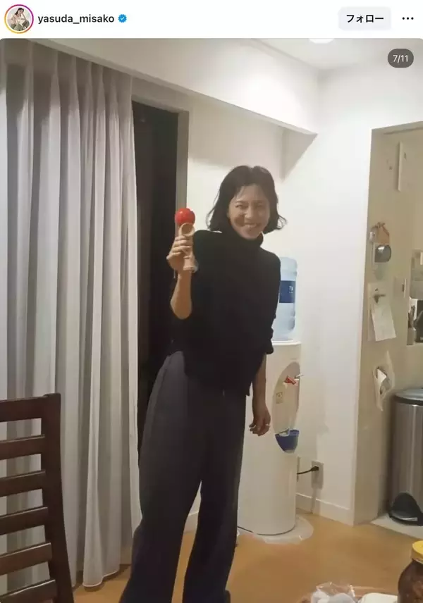 ２児のママ・安田美沙子、「いつかの、ご近所会」を公開　「大好きなカフェのお兄さんに…」念願叶う