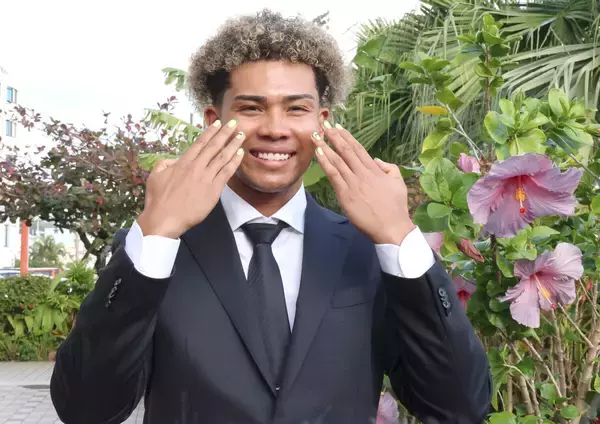 【日本ハム】水谷瞬「どんどんドミれるように」新スローガンは「清さんらしい」…キャンプへ沖縄入り