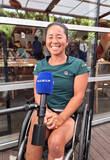 「【全仏テニス】車いすテニス世界女王　上地結衣　全仏２連覇に向けて新ラケットで挑戦　「失敗を恐れず、これまで以上にアグレッシブに」」の画像1